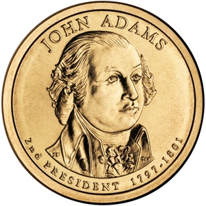 2007 1-dollar - S - John Adams reverse